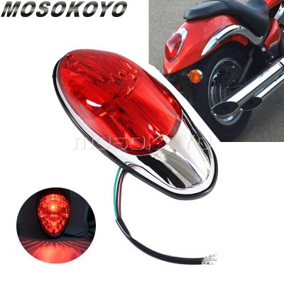 Lampu Belakang มอเตอร์แบบอินดิเคเตอร์,Rem Sepeda มอเตอร์สากล Lampu Belakang Untuk Harley Honda Shadow VLX400 Magna250 Lampu Belakang Sepeda Motor Skuter