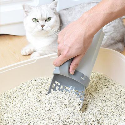 【YF】 Cat Litter Shovel Portable Pet Scooper Sifter Hollow Neater Scoop Dog Sand Cleaning Pets Cats Tray Box Scoopers