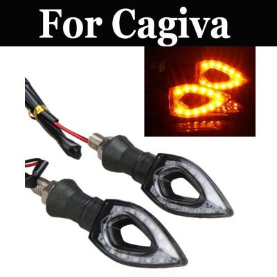 ■☫◐ Motorbike Turn Signal Indicators Blinker Amber Yellow Light For Cagiva Elefant 125 900 900c 900ie Gt E900c E750 Alazzurra 350gt