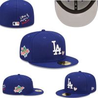 ใหม่ Era MLB LA Dodgers Los Angeles หมวกฮิปฮอป ปิดเต็มรูปแบบ 59FIFTY แฟชั่น สําหรับผู้ชาย ผู้หญิง