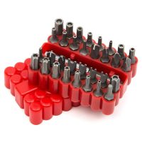 32pcs/set 5/64-5/16 Inch Hex Head Magnetic Screwdriver Bit Hex Shank Screwdriver Bit Torx head security bits Hex Magnetic Holder