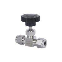 Adjustable Needle Valve O.D 3 4 6 8 10 12 Mm 3/8"1/2 Inch Tube Kitchen Shutoff Compression Switch Fifing 304 Acid Set Crane