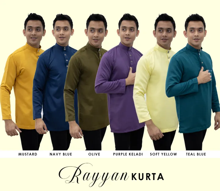 Baju raya lelaki 2021