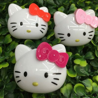 12ชิ้นที่เหลาดินสอ Sanrio Hello Kitty การ์ตูนเด็กพลาสติกหลุมเดียวที่เหลาดินสอสำหรับนักเรียนที่เหลาดินสอโรงเรียน