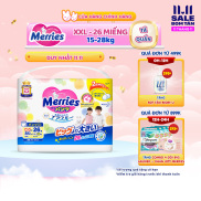 Tã bỉm quần Merries size XXL - 26 miếng dành cho bé từ 15 - 28kg