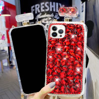 (ร้อน) น้ำหอมขวดเชือกเส้นเล็กซิลิโคนศัพท์ Case สำหรับ Samsung Galaxy S22 S21 S20 Fe Plus Note 20อัลตร้า5กรัม S 21นุ่มปกหลัง