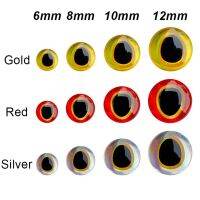 【hot】☁ 3D-Holographic Fishing Eyes Fly Tying Stickers 6mm 8mm 10mm 12mm Artificial Tackle