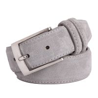 ✺ Genuine Leather Belt Men Pin Buckle Belts Brand New Belt Genuine Leather - New - Aliexpress