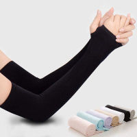 Ice Silk Sleeve Sunscreen Cuff Arm Uv Sun Protect AntiSlip Summer Outdoor Riding