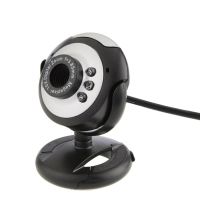 Web Camera High Quality 6 LED Light Buit-in Microphone HD Webcam Portable Ratatable Web Cam For PC Desktop Laptop Computer