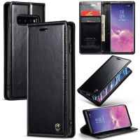 Galaxy S10 Case, WindCase PU Leather Cover Magnetic Closure Flip Wallet Card Slots Stand Case for Samsung Galaxy S10