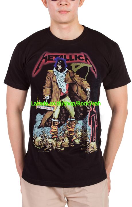 เสื้อวง-metallica-เมทัลลิกา-ไซส์ยุโรป-เสื้อยืดวงดนตรีร็อค-เสื้อร็อค-rcm1797-สินค้าในประเทศ