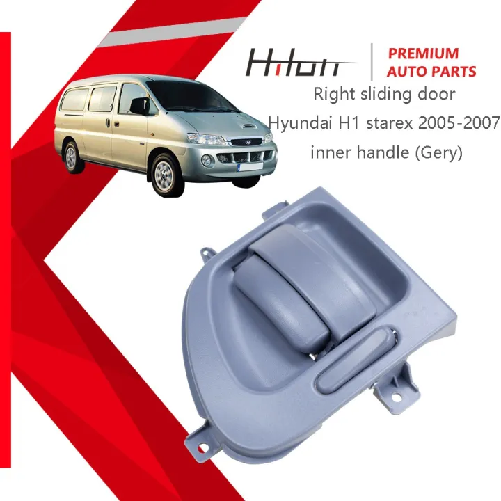 gray right side sliding door inner handle for hyundai h1 starex 2005