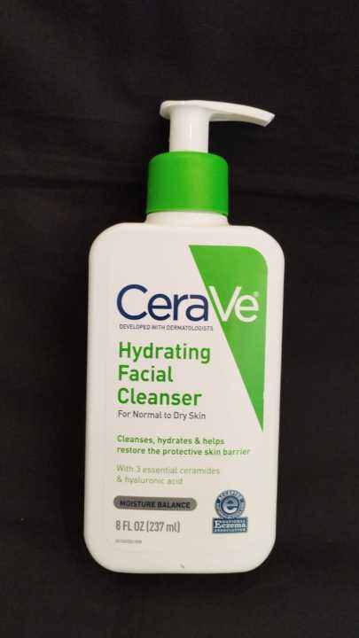 CERAVE Hydrating Facial Cleanser 237ml | Lazada