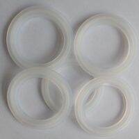 5 Pcs 1.5 Sanitary Tri Penjepit Silikon Gasket Cocok 50.5 Mm Tipe Ferrule Flange W1-SSG-1.5-38