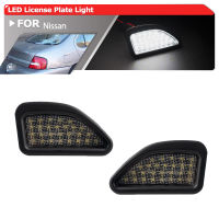 2x For Nissan Altima GLE, GXE, SE, XE 1993-2001 Led Rear License Plate Lights Auto Tag Lamps OEM Part Number:265150E700