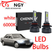 หลอดไฟคู่หน้า LED ไฟหน้าสำหรับ Mercedes-Benz W201 190E 190D 1982-1993