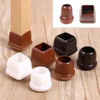 ◈✾✓ New Table Chair Leg Silicone Caps Protectors Round Square for Furniture Foot Legs Cover with Thick Wrap Felt Pads Protect Floors