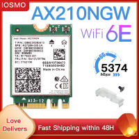 WiFi 6E In AX210NGW Dual Band 2.4G5G6Ghz 802.11AX 3000Mbps Bluetooth-compatible 5.2 Wireless M.2 Network Adapter WiFi Card