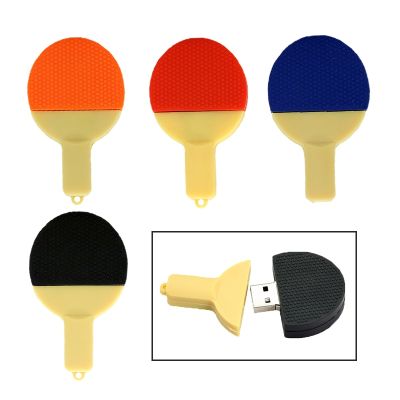 Pendrive Cartoon Ping Pong Balls Usb Pen Stick 8GB 16GB 32GB 64GB Usb Flash Drive Table Tennis Racket Usb Memory Stick Storage