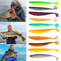 【hot】► FSDZSO Soft Lures 120mm 160mm Fishing Baits Leurre Color Shad Artificial Silicone Wobblers Bass Pike