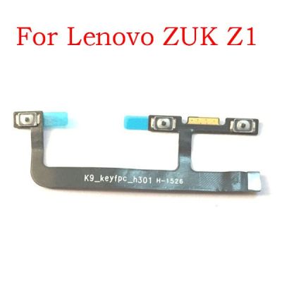 【☄New Arrival☄】 anlei3 ปุ่มเปิดปิดปุ่มปรับระดับเสียงด้านข้างสำคัญสายเคเบิ้ลยืดหยุ่นสำหรับ Lenovo Vibe C2 K5 K3 K4 K8โน้ต K6 Power Zuk Z1 Z2 Plus อะไหล่ทดแทน