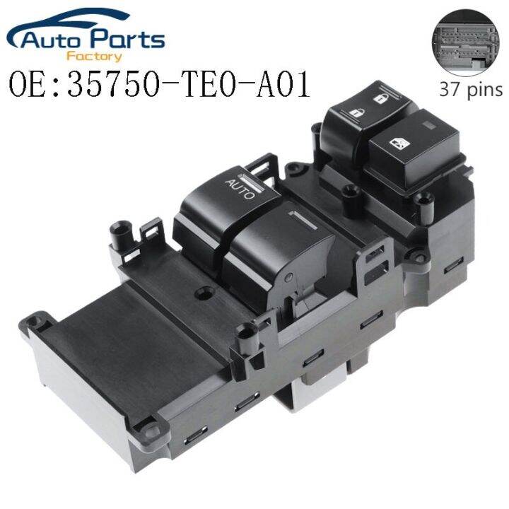 สวิตช์กระจกไฟฟ้า2ประตูสำหรับ-honda-ord-2008-2012-35750te0a01-35750-te0-a01ใหม่