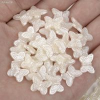 50/200pcs Butterfly Beads ABS Acrylic Spacer Beads for Jewelry Making DIY Bracelet Accessories Accessories Supplies 15x11mm