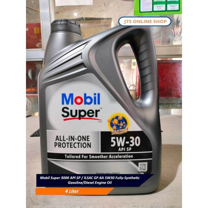 3000 / ILSAC GF-6A 5W30 Fully-Synthetic Gasoline/Diesel Engine Oil ...