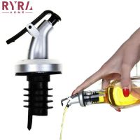 ✼ 3Pcs Oil Bottle Stopper Sauce Olive Oil Sprayer Wine Liquor Dispenser Seal Leak-proof Food Grade Rubber Nozzle Kitchen Gadgets