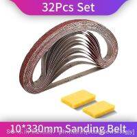 1/2 x 12 Inch Sanding Belt30Pcs 60 - 240 Grits Assorted Sandpaper2Pc Cleaning Eraser for Belt Sander Metal Paint Wood Grinding