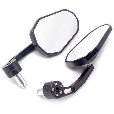 ◆ Universal 7/8 22MM Motorcycle Mirror End Bar Mirrors Motorbike Accessories for YAMAHA YZF R1 FZ FJ MT125 MT-03 FZ03 R3 R25