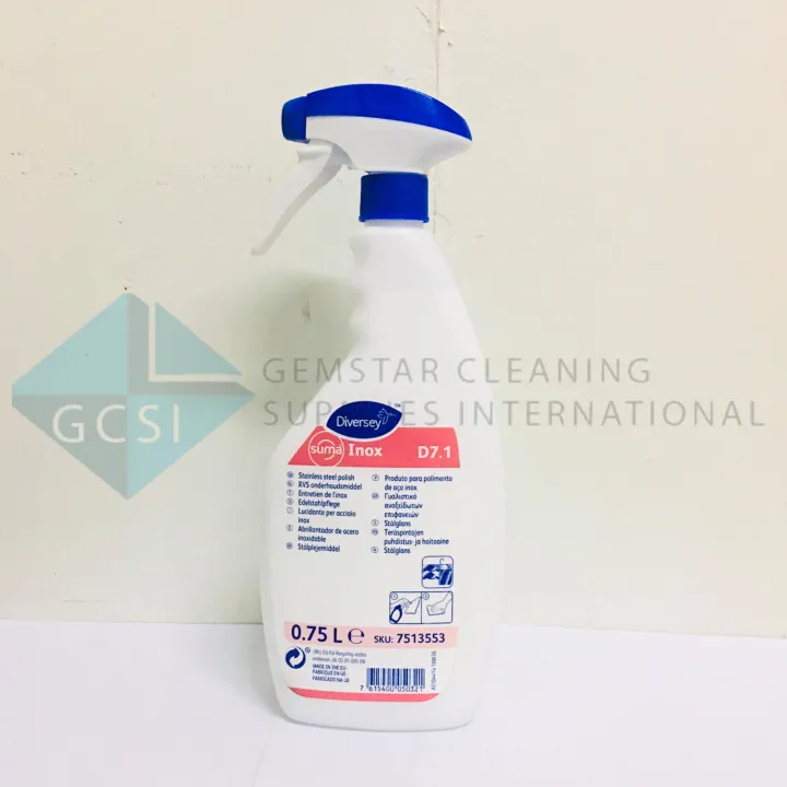 Suma Inox (Diversey) Stainless Steel Polish 0.75 liters Lazada PH