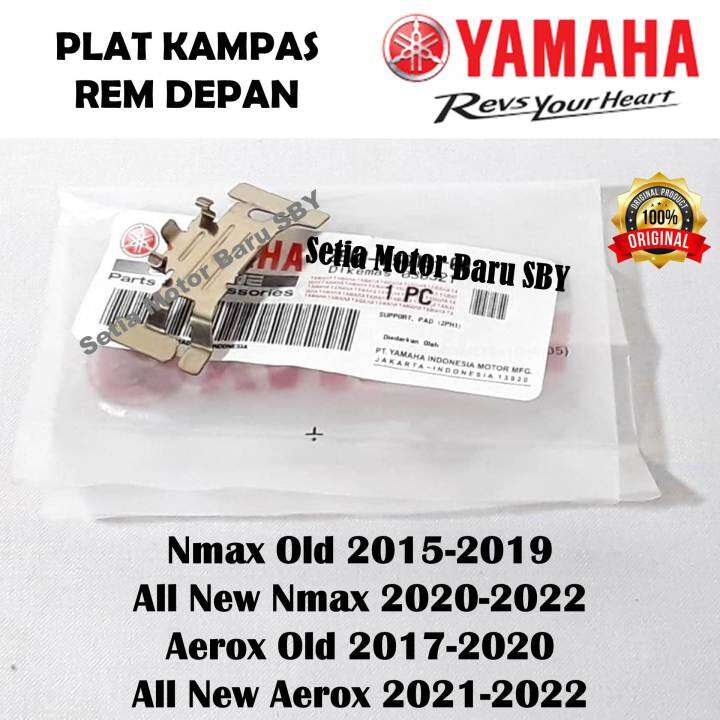 Support Pad Plat Kampas Rem Depan Nmax N Max Aerox Old All New Nmax N