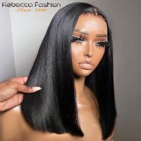 8-20 Glueless Straight Lace Front Human Hair Wigs Transparent Pre Plucked Brazilian Straight Lace Front Wig Human Hair Lace Wigs [ Hot sell ] Decoration Center