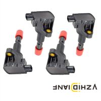 4X Ignition Coil สำหรับ HONDA AIRWAVE Fit II JAZZ 1.3L 1.5L 2002 08 30520 PWC 003 30520 PWC S01 30520 PWC 013 CM11 110 CM11110