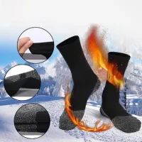 35 Degree Warm Socks 35 Degree Socks Aluminized Fiber Outdoor Socks Thermostatic Ski Climbing Winter Socks Activities V8M3