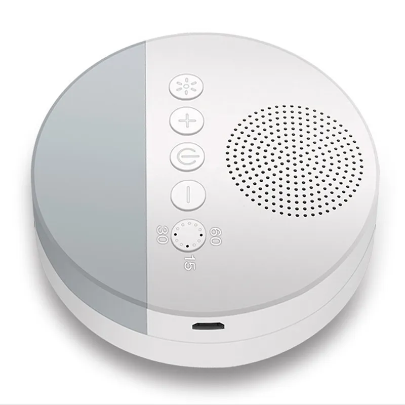 White Noise Machine - Portable Sleep Sound Machine - Baby White