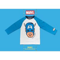 ✅ [2-3Y] Next Marvel Captain America Long Sleeve T-shirt เสื้อแขนยาว กับตัน อเมริกา