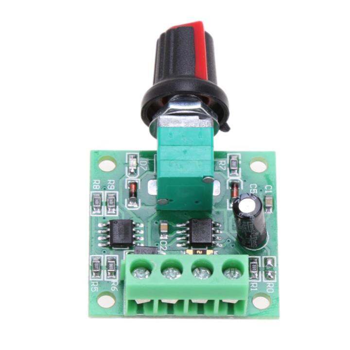 เครื่องควบคุมความเร็วมอเตอร์แรงดันไฟฟ้าต่ำ-dc-1-8v-3v-5v-6v-12v-2a-ใหม่