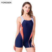 YONGSEN Women Print Shorts Surf suit With Padding Bathing Suit Swimsuit Bodysuit Professional Sports Beachwear