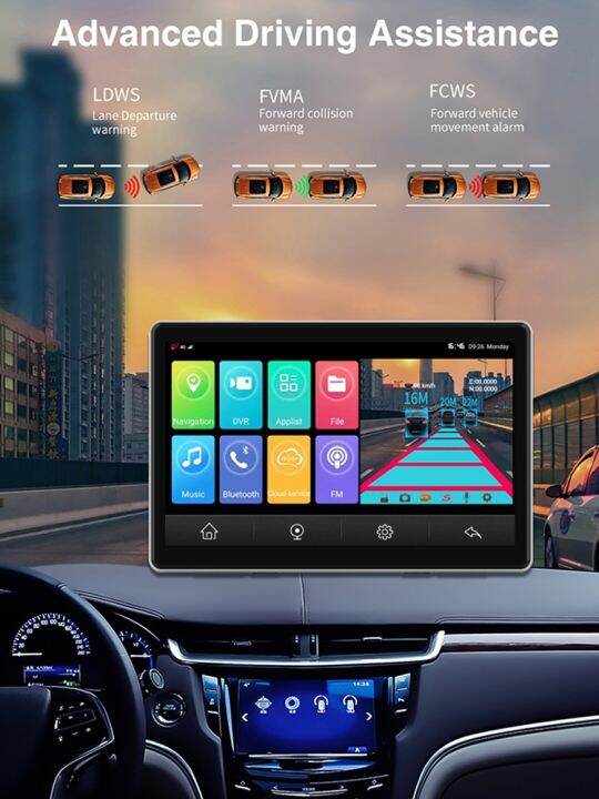 bluavido-7-quot-touch-4g-android-dash-cam-gps-navigation-fhd-1080p-video-recorder-car-dvr-adas-wifi-bluetooth-24h-parking-monitoring