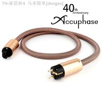 【CW】☢  HI End Schuko Accuphase Plug Cable Cord Amplifier Amp HIFI Mains Iine