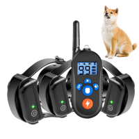 Rechargeable Waterproof Dog Training Collar 800yd Remote control Stop Barking BeepVitionElectric tone Bark Stopper 40