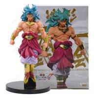 20 ซม.Dragon Ball รูป Broli Super Saiyan ยืนท่าทางผมสีฟ้าคอลเลกชันของเล่น PVC Action ตุ๊กตาสำหรับเด็ก Xmas ของขวัญ