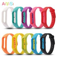 สายรัดข้อมือ 10 สี Xiaomi Mi Band 2 สายคล้อง QC7311536