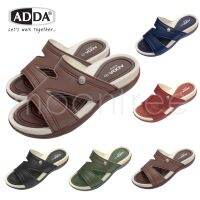 ?ADDA 62M19 รองเท้าแตะลำลอง รองเท้าผู้หญิง ทรง ใส่สบาย พื้นนุ่ม ไม่ลื่น ไซส์ 4-7 สีดำ กรม น้ำตาล แดง เขียว moontree