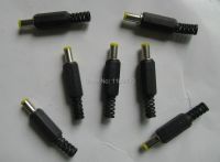 ♈☈ ( 100 pcs / 1 pack ) New DC Jack 5.0x3.0mm with pin male Connector Power Charger plug Cables welding line plug . free shipping