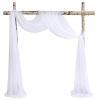 hotx【DT】 6-10 Meters Wedding Arch Drape Fabric Draping Curtain Drapery Supplies Ceremony Reception Hanging Decoration