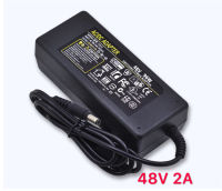 AC 100-240V to DC 48V 2Aแบตเต็ม 96W Power Adapter Port 5.5mm x 2.5mm for PoE Switch - intl